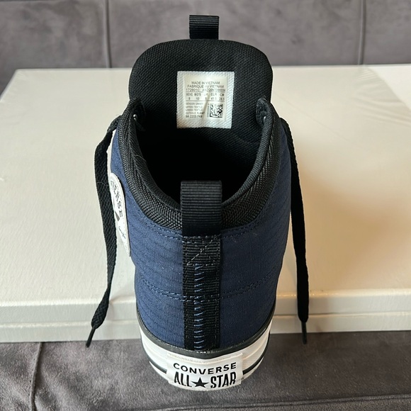 Converse Boys - All Star High Street Shoes - Blue - Picture 1 of 3